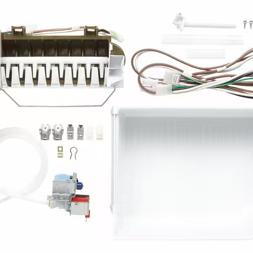 Whirlpool 1129316 ice maker kit front view