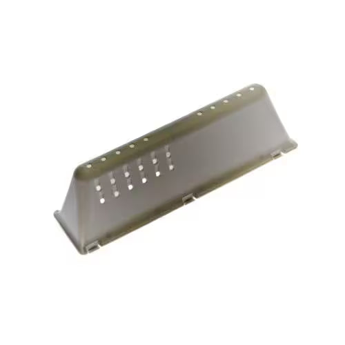 OEM Frigidaire/ Kenmore baffle 131274600 detail of mounting screws