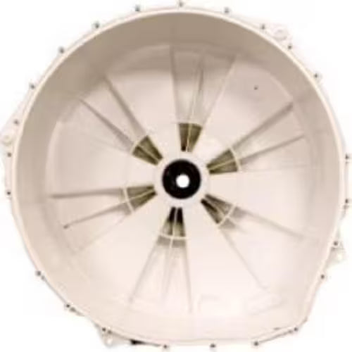 Close-up of tub assembly 131525500 bearing housing and structure