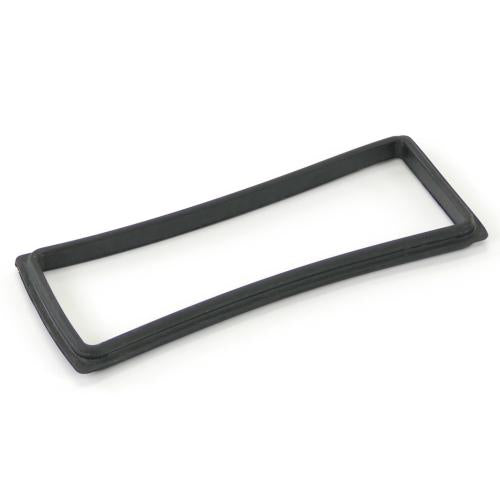 Dishwasher dispenser seal 00166637 installed in Bosch dishwasher