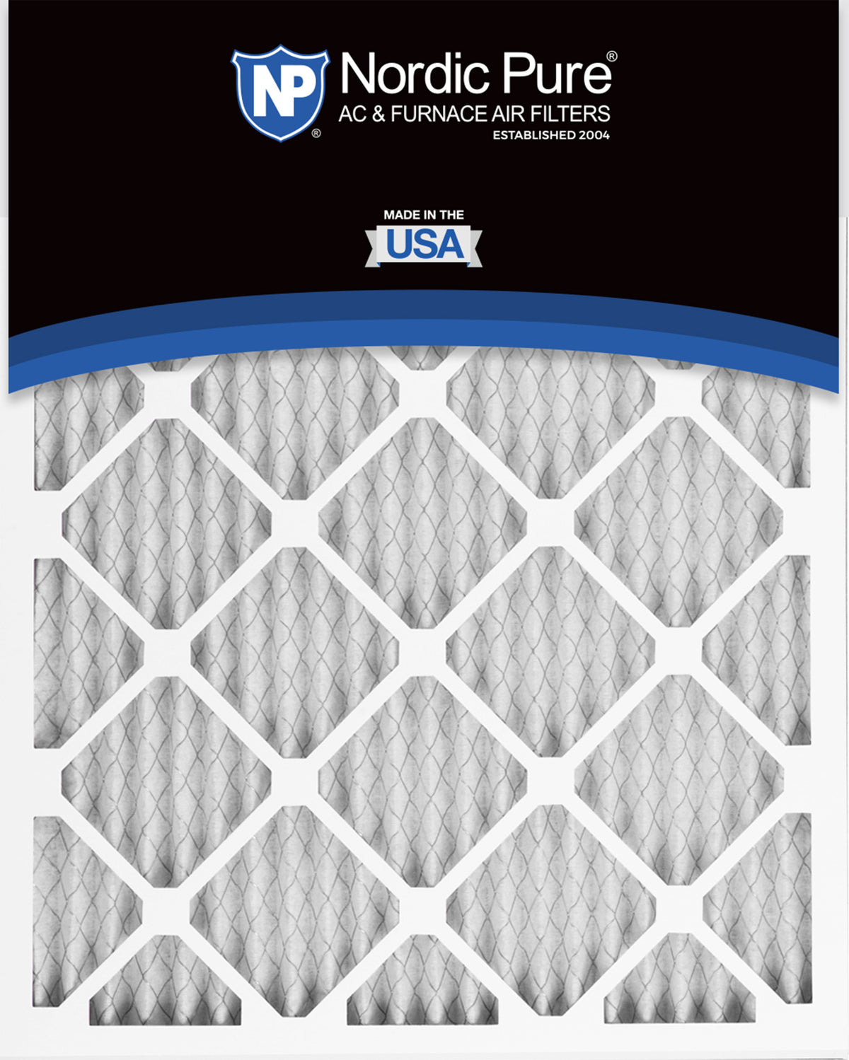 16_3/8x21_1/2x1 (16.38x21.5) Carrier Replacement MERV 8 Air Filters 12 Pack