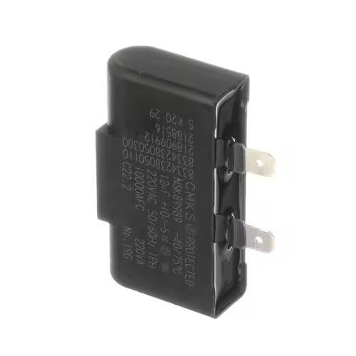 Frigidaire 218909912 run capacitor front view