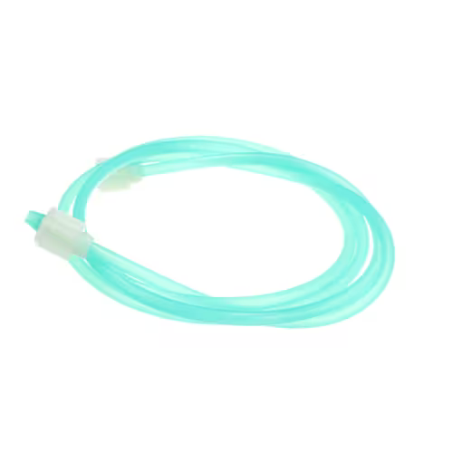 Close-up of 218976901 part number label on water line tubing