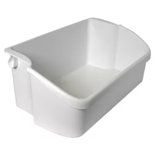 Close-up of part number 240324501 molded on door bin edge