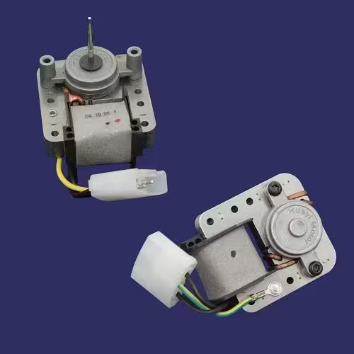 Installation of fan motor 241696606 on condenser coil in refrigerator