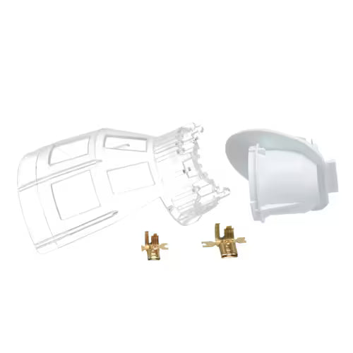 4387478 light socket installed in refrigerator interior housing
