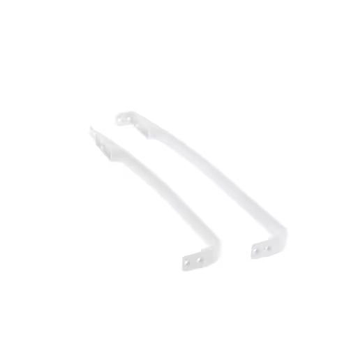 Close-up of part number 4388947 on Whirlpool refrigerator handle