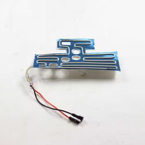 Close-up of part number 5303918301 on garage kit heater pad