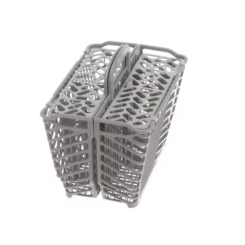Dishwasher silverware basket 6-918651 installed in lower rack