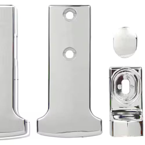 Close-up of part number 819342 molded on end cap inside door handle