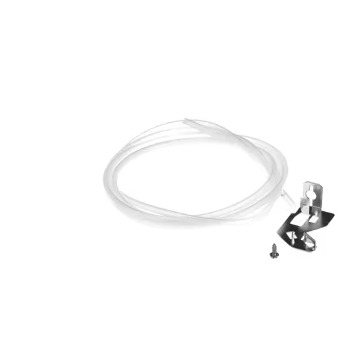Whirlpool 8201537 tubing installed behind refrigerator liner