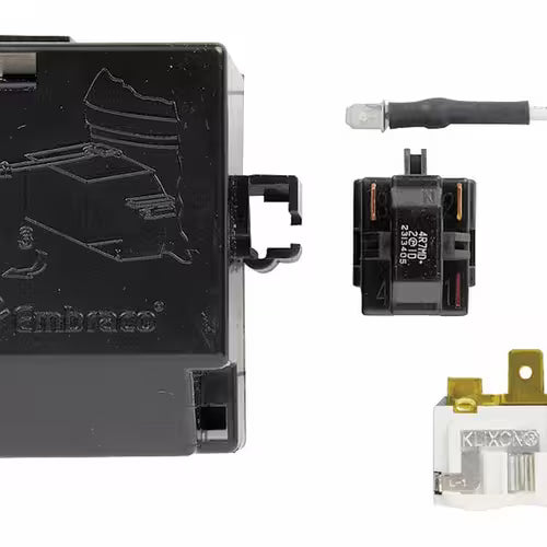 Whirlpool 8201799 kit installed on refrigerator compressor bottom