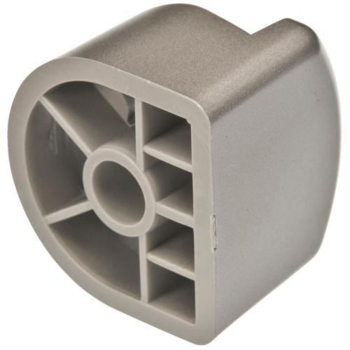 Bosch 00615352 Silver End Cap replacement for dishwasher rack rail.