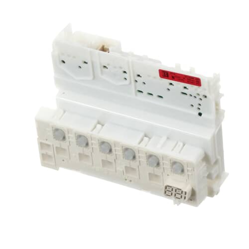 Front view of the Bosch 00676960 dishwasher control unit showing the button interface structure.