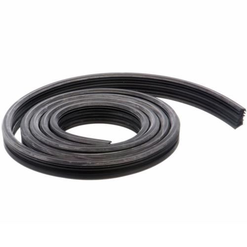 Coiled black rubber Bosch 263096 dishwasher door seal gasket