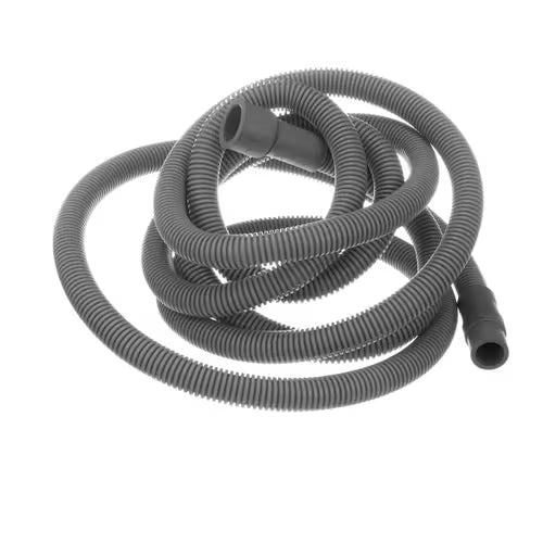 Close-up of Samsung DD97-00137A hose fitting ends and clamp