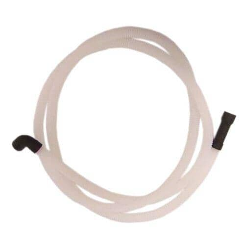 Electrolux 154225602 Drain Hose coiled for a clear overhead perspective