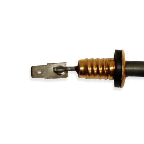 Image showing the heating element assembly alongside its associated ceramic connectors and screws.