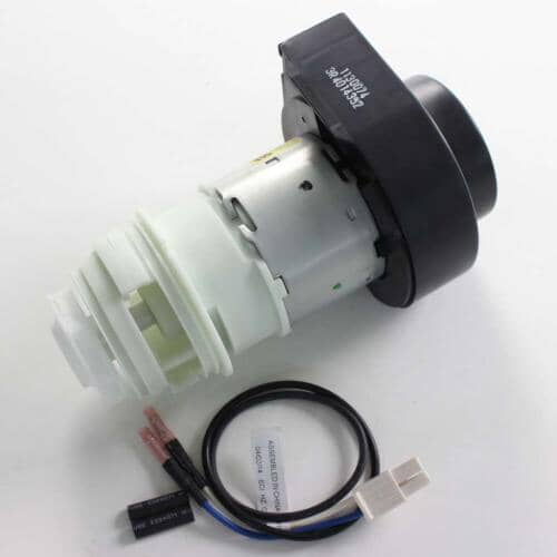 Electrolux 154859101 motor assembly with black housing and attached wiring harness