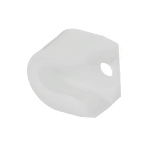 Side view of the OEM replacement Frigidaire 218396700 handle block.