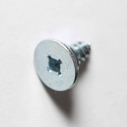 Electrolux 240521303 Appliance Mounting Screw, showing the flat head and square drive.