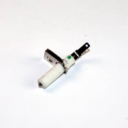 Close-up of the OEM replacement Frigidaire 316011200 top burner spark electrode.