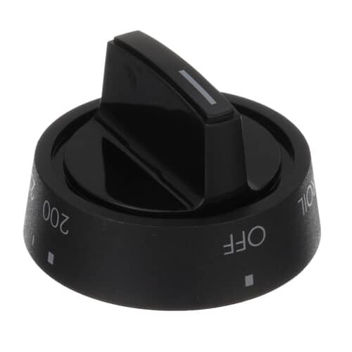 Front view of the 316102300 knob showing OFF and BROIL settings.