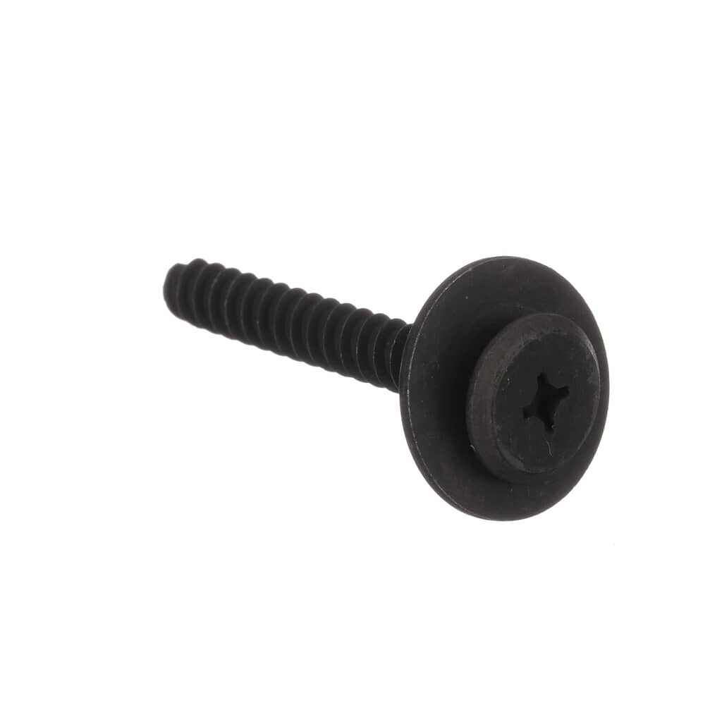 Side profile of the Electrolux 316278700 screw, showing the thread pitch and wafer head size.