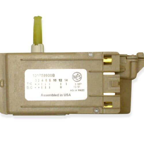 Electrolux 131758600 washer timer control module OEM replacement part for precise wash cycle management.