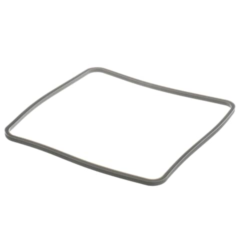 Square, heat-resistant rubber burner pan gasket 318053901 for Electrolux ranges.