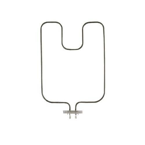 Electrolux 5309950887 U-shaped oven bake heating element with mounting bracket.