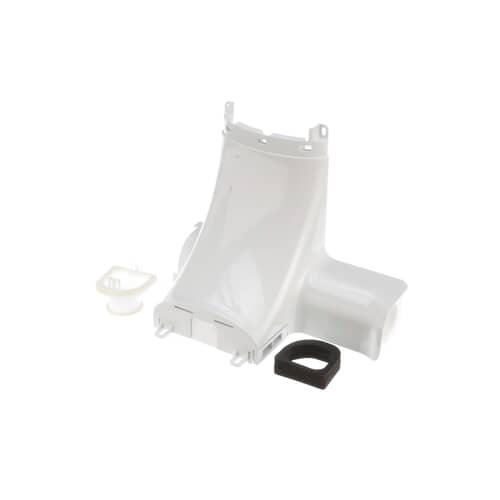Detailed view of the GE WR49X10091 Inlet Cover and included accessory parts.