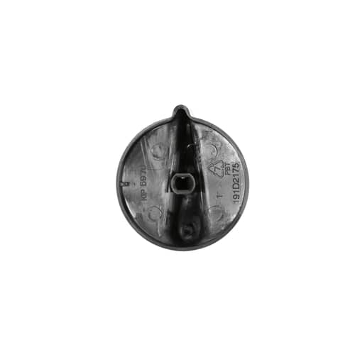 Rear view of the WB03T10025 knob, showing the double-flat shaft insert and internal codes (191D2175).