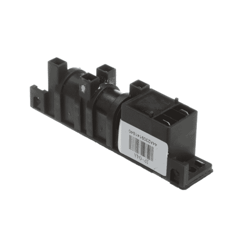 Front view of the WB13X46909 spark module showing the burner output terminals.