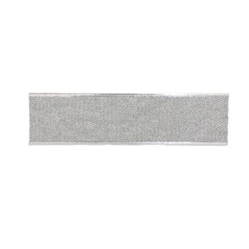 Rectangular GE WB2X8379 aluminum mesh grease filter for range hoods.