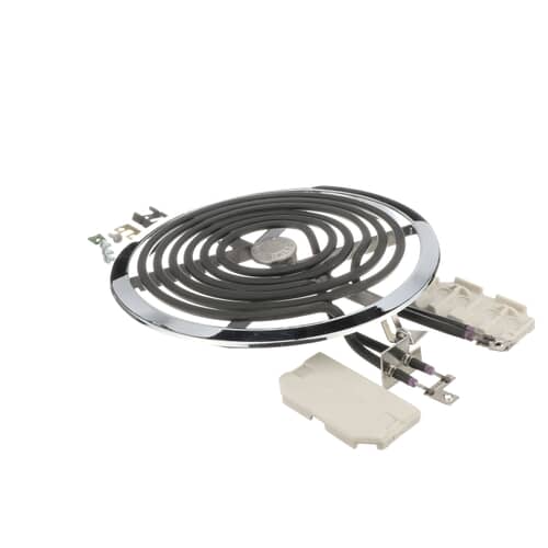 The WB30X354 8-inch coil element assembly kit, showing the coil, trim ring, and terminal hardware.
