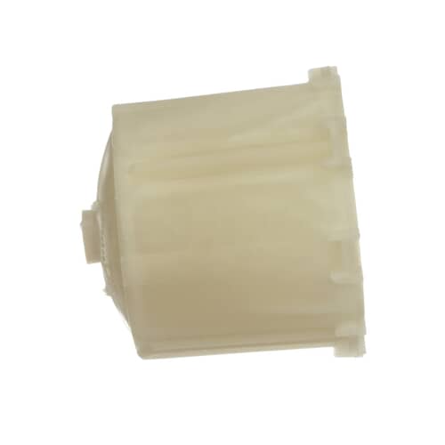 Square view of the GE WH43X10032 agitator coupling component