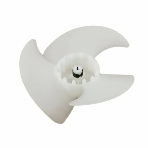 GE WR60X10205 Refrigerator Evaporator Fan Blade with three plastic blades