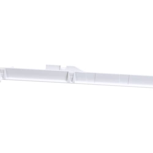 End view of the WR72X239 plastic rail showing the mounting holes