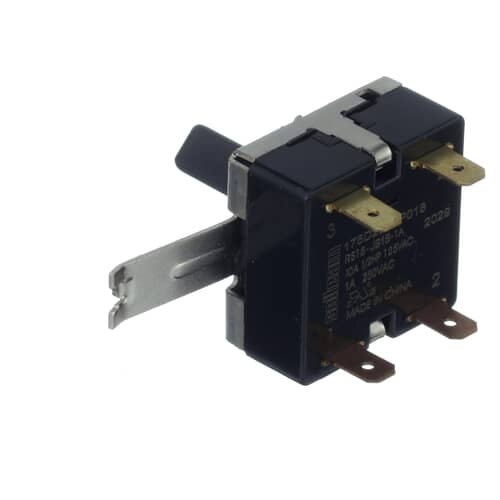 OEM GE WH12X10498 rotary control switch designed for GE washing machines.
