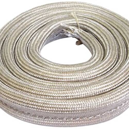 Coiled, braided fiberglass GE WB2X3138 replacement oven door gasket or seal.