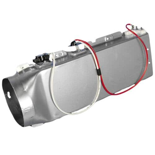 A view of the metallic housing from the side/bottom against a white background, showing the terminal block connection points.