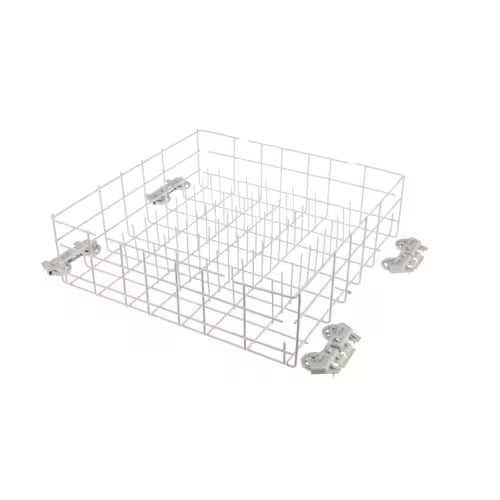 Dishwasher lower rack W10134647 installed in Whirlpool dishwasher