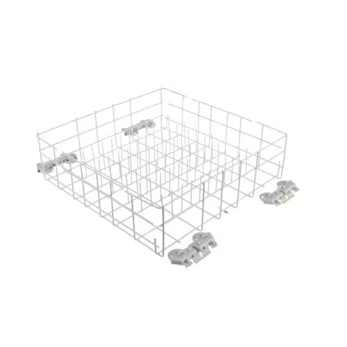 Whirlpool W10134647 lower dishrack assembly front view
