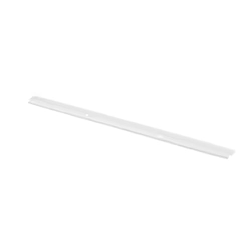 Close-up of GE door seal WD08X10075 rubber lip and door frame fitting