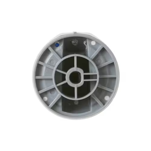OEM GE WE4M522 knob installed on washer/dryer control panel