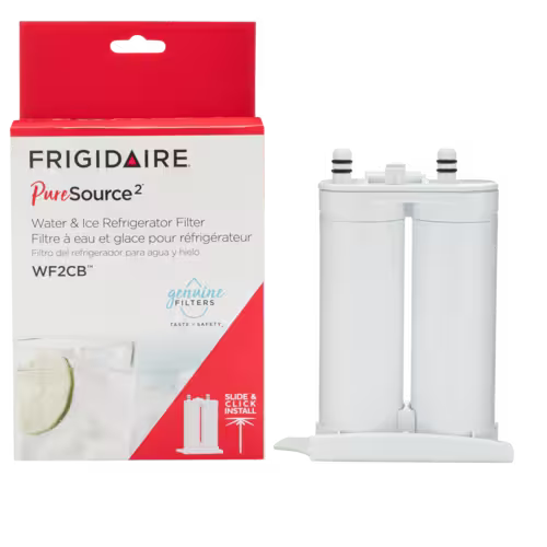 WF2CB installed in Frigidaire refrigerator filter housing