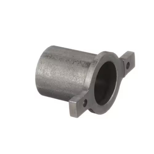 Close-up of GE bearing WH2X1198 with inner tub shaft and split ring