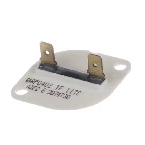 Close-up of WP307473 fuse terminals and mounting tabs