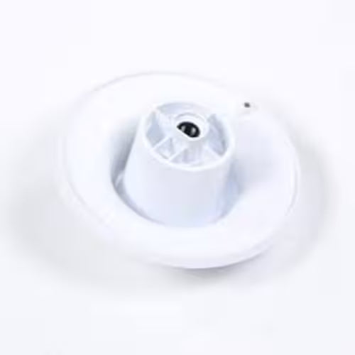 Close-up of OE skirt WP33001621 grey indicator triangle and mounting posts